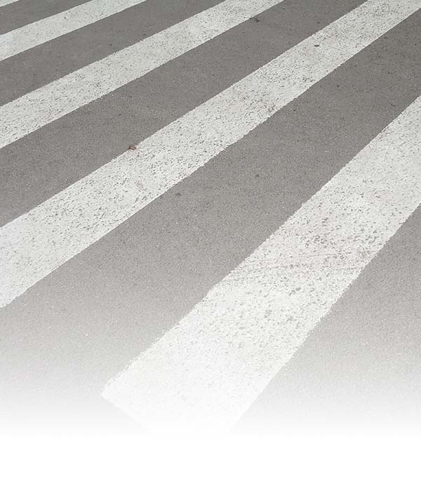 Crosswalk at intersection